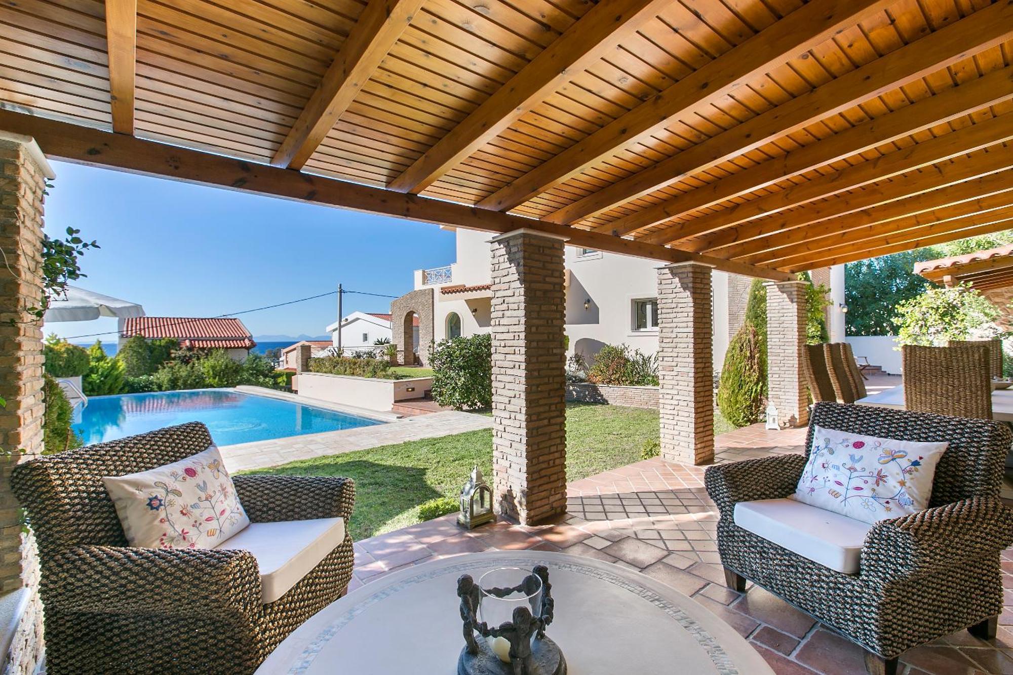 Villa Melia Sounion Exterior photo