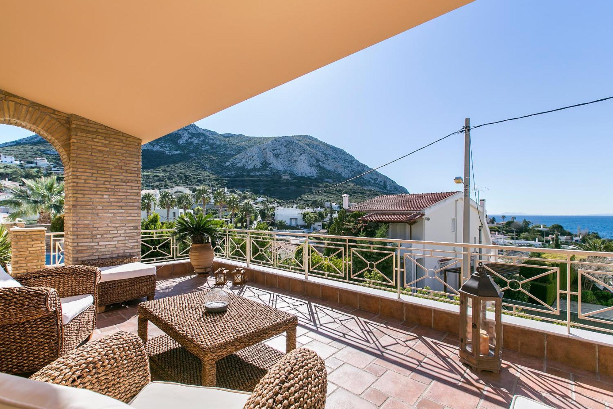Villa Melia Sounion Exterior photo