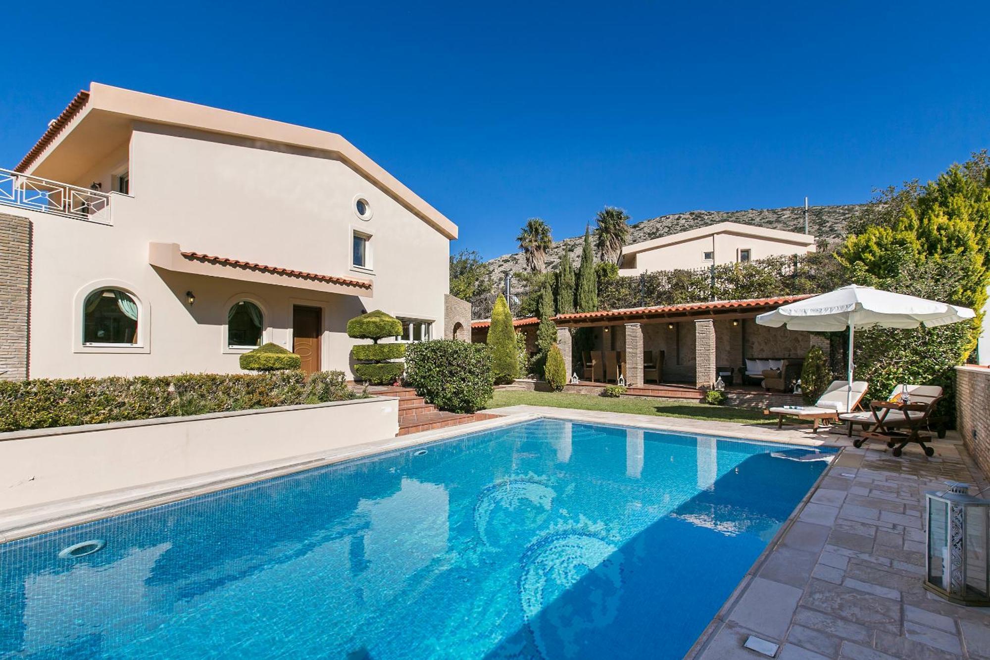 Villa Melia Sounion Exterior photo